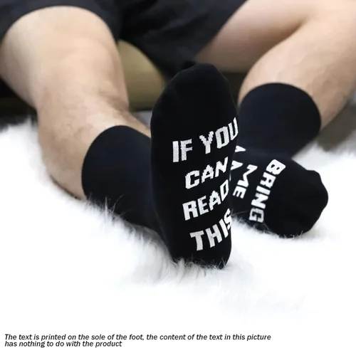 Miniatura 4 de TSOTMO 2 pares de calcetines novedosos para hombre, diseño de I Don't Snore I Dream I'm a Motorcycle divertidos calcetines para papá, novio, marido