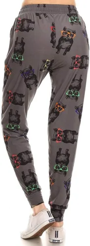 Miniatura 3 de Leggings Depot - Pantalones deportivos para mujer, diseño con estampado, cintura alta, tallas S a 3X, BAT 1