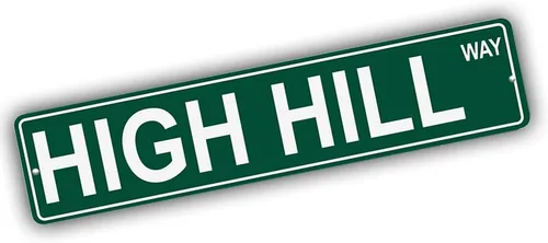 Miniatura 217 de Ohio Mountains Pick Your Mountain Compatible/repuesto para Acme Hill United States Mountain aluminio metal metal metal estilo letrero de calle