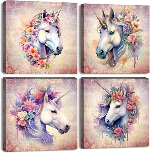 Miniatura 13 de Arte de pared de flores de rosa turquesa y verde azulado para el baño, decoración de pared floral turquesa, señal de amor en blanco y negro, Rosa