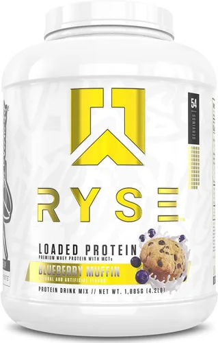 Miniatura 24 de Ryse - Proteína en polvo cargada, 0.88 onzas de aislado y concentrado de proteína de suero de leche, fibra prebiótica y MCT, baja en carbohidratos