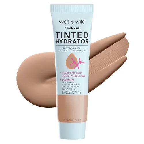 Miniatura 5 de wet n wild - Enfoque sin maquillaje, hidratante entintado, velo entintado para piel, cobertura ligera y acumulable con ácido hialurónico y escualano