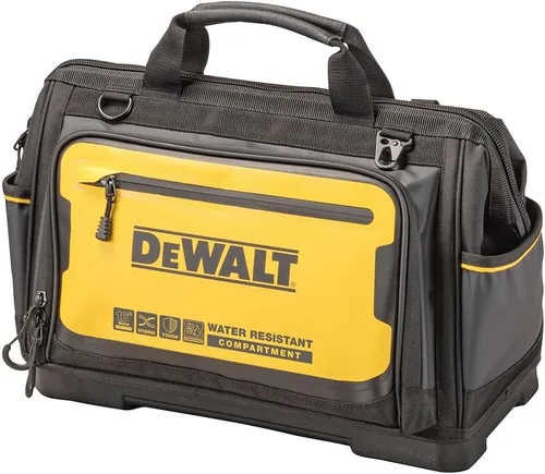 DeWALT DWST60103-1 Bolsa abierta ancha, repelente al agua, repelente al polvo, duradero, estuche de almacenamiento, bolsa de herramientas, caja de
