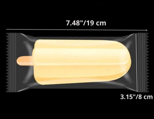 Miniatura 3 de Bolsas gruesas de paletas de hielo, envoltorios de plástico para dulces, envases de sellado caliente de grado alimenticio