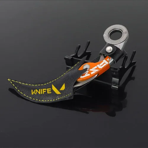 Miniatura 8 de Chewmeter Juego Valorant Velocity Karambit Cuchillo Figuras de Acción Juego Juguetes Colección Llavero Regalo Escritorio Decoración Mochila Colgante