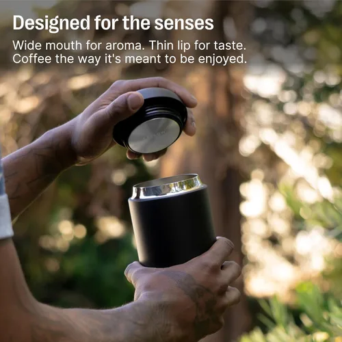 Miniatura 3 de Fellow Carter - Taza de viaje ancha de 16 onzas, de acero inoxidable con aislamiento al vacío, de boca ancha, vaso para té y café, taza de café