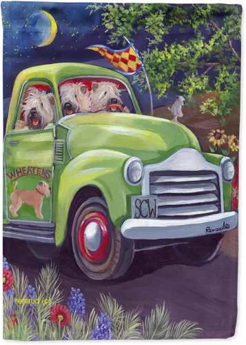 Miniatura 109 de Caroline's Treasures PPP3097CHF - Pijama de Navidad con diseño de bulldog francés para colgar en la pared, poliéster, tamaño de casa, multicolor