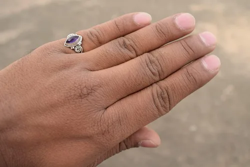 Miniatura 3 de Gemstone Ring, 925 Sterling Silver Ring Statement Ring For Women - Girls, 5X10mm Natural Marquise Shape Gemstone Ring, Christmas Gifts, Gemstone