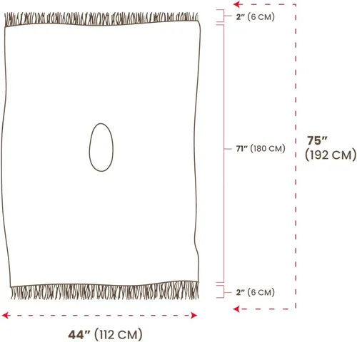 Miniatura 6 de Gamboa Poncho de alpaca para hombre Pancho mexicano con capucha vaquero y ponchos occidentales manta para adultos