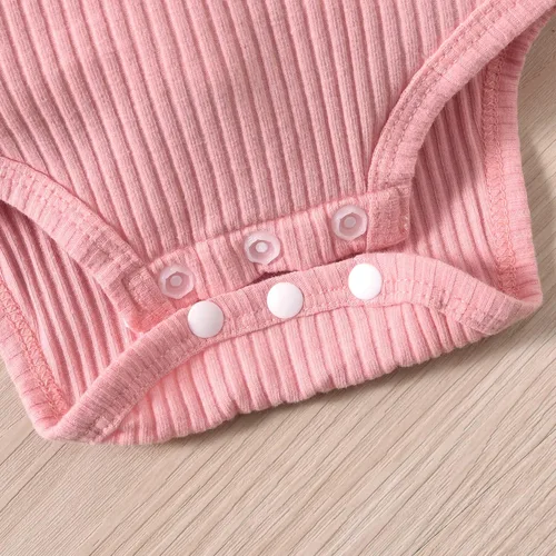 Miniatura 96 de Unutiylo Ropa de bebé recién nacida prematura con tirantes, traje de otoño e invierno, traje de manga larga con volantes