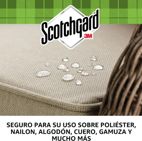 Miniatura 4 de Scotchgard Aerosol de tela con escudo de agua para exteriores, repelente al agua para primavera y verano, equipo de exterior y muebles de patio