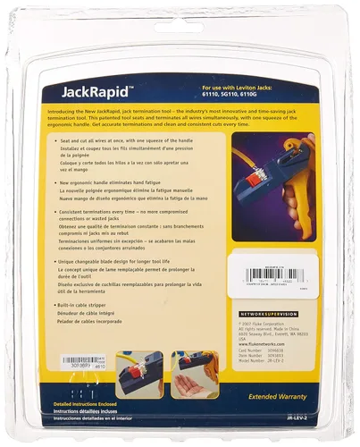 Miniatura 3 de Leviton Extreme 6+ QuickPort Connector, CAT 6, paquete de 150, 61110-JW6, blanco