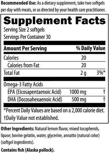 Miniatura 2 de Designs for Health OmegAvail Hi-Po (60 cápsulas blandas) EPA DHA TG Omega-3 con dos veces al día Multi (60 cápsulas) Multivitamínico/mineral premium