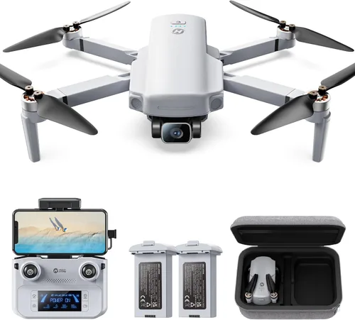 Miniatura 10 de Holy Stone Drone GPS con cámara 4K UHD para adultos principiantes; HS360S 249g Quadcopter RC FPV plegable con rango de control de 10000 pies, motor