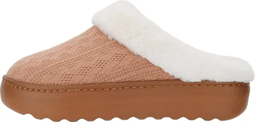 Miniatura 2 de BRONAX Pantuflas de casa mullidas para mujer con suela gruesa acolchada