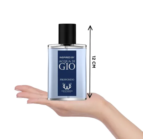 Miniatura 2 de Eau de Parfum – Fragancia acuática de larga duración para hombres – Perfume Spray de 3.4 fl oz con muestra de perfume de 0.5 fl oz