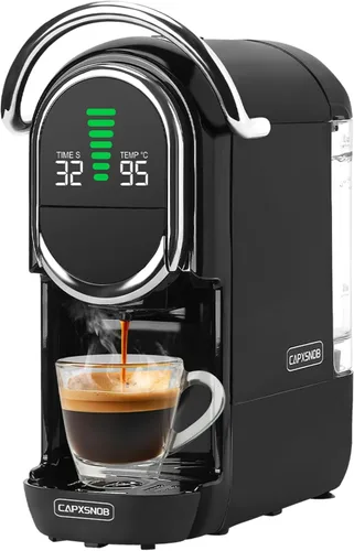 Miniatura 11 de Máquina de Espresso Mini Magician1 para Nespresso Original, Dolce Gusto, Lavazza Blue, Cápsulas ESE, Máquina de Café de 19 Bares para Café Molido