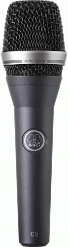 Miniatura 4 de AKG Micrófono vocal de condensador profesional C5, negro