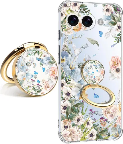Miniatura 29 de for Google Pixel 7 Case，Google 7 Phone Case，for Girls Women Cover Design Dual Layer Slim Fit Drop Proof Impact Resistant Shockproof Clear Case