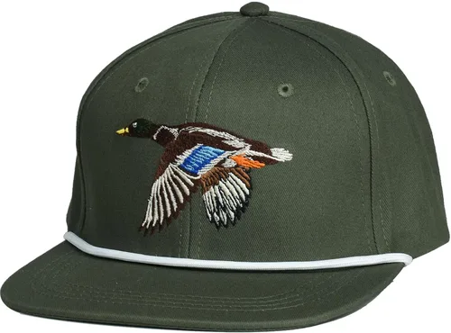 Miniatura 13 de EDTREK Gorra Snapback de rendimiento para exteriores con ala plana - Bordado único de animales Naranja - Faisán