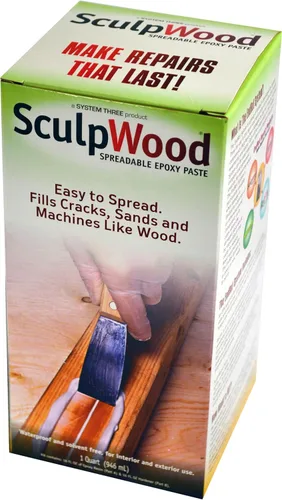 Miniatura 3 de System Three SculpWood pasta selladora para madera., 646697002813