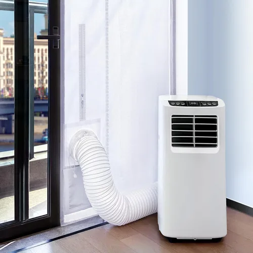 Miniatura 9 de LOVIGA Kit de ventilación portátil de aire acondicionado para ventana, kit de sellado 100% portátil de ventana de CA, se adapta a mangueras de 5 y 6