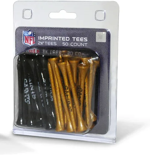 Miniatura 25 de Team Golf NFL Paquete de 50 Tees de Golf para Adultos-Unisex