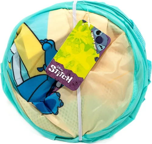 Miniatura 5 de Jay Franco Disney Lilo & Stitch Make Waves Cesta Emergente para Ropa Sucia - Cesta/Bolsa de Malla para Lavandería con Asas Duraderas