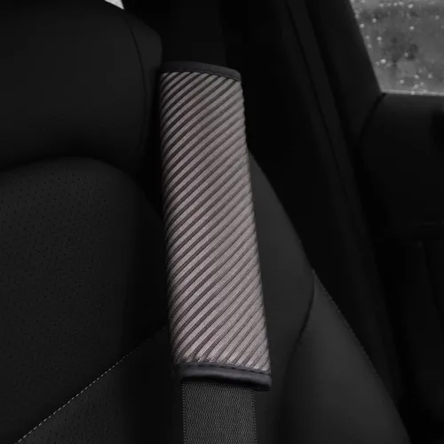 Miniatura 3 de AUCELI 2 fundas para cinturón de seguridad para automóvil, correas transpirables para cinturón de seguridad que ayudan a proteger tu cuello