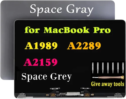 Miniatura 7 de A1706 A1708 Reemplazo de pantalla para MacBook Pro A1706 A1708 Retina EMC 3071 3163 3164 Pantalla LCD completa LED Asamblea Pantalla Gris Espacio