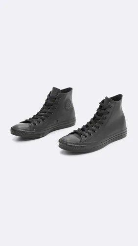 Miniatura 6 de Converse Chuck Taylor All Star - Tenis de cuero para mujer Niebla índigablancoblanco