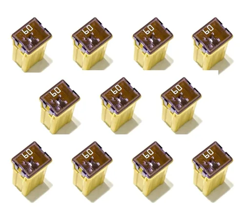 Miniatura 10 de EDS Paquete múltiple de fusibles J Case – 20A, 25A, 30A, 40A, 50A, 60A, 12 fusibles de repuesto para automóviles, camiones, camionetas, vehículos