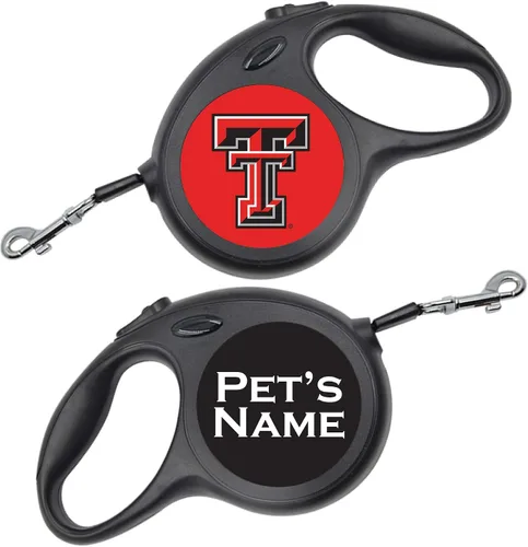 Miniatura 9 de Correa retráctil para pasear perros con licencia de la NCAA, personalizada para tu mascota (Texas A&M Aggies)