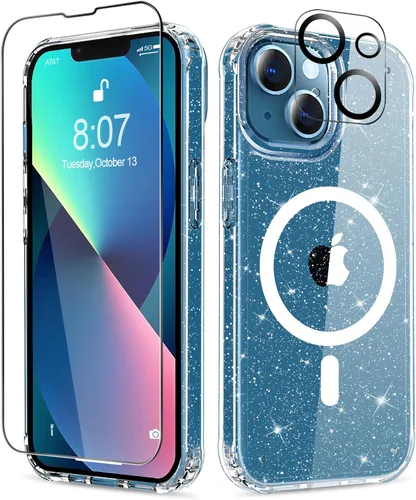 Miniatura 46 de MIODIK Compatible con Funda para iPhone Air, [Compatible con Magsafe] con Protector de Pantalla y Protección de Cámara Mejorada, Funda Protectora