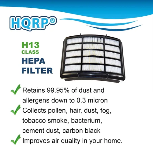Miniatura 5 de HQRP Kit de filtros compatible con Shark Navigator Lift-Away NV350 NV351 NV352 NV355 NV356 NV357 NV358 UV540 UV440 CU500 CU520 Series Aspiradora