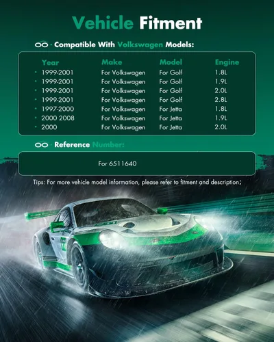 Miniatura 2 de SCITOO Compresor de CA con embrague para Volkswagen Jetta 1.8L 1997 1998 1999 2000, para VW Jetta 1.9L 2000 2008, compresor de aire acondicionado