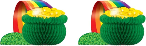 Miniatura 2 de Pot-O-Gold - Accesorio de fiesta para centro de mesa (1 unidad) (1/paquete)