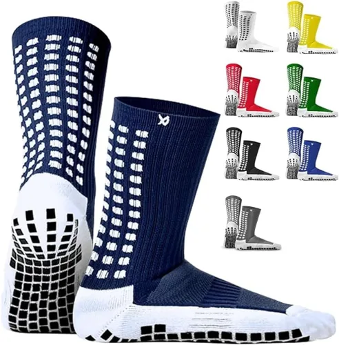 Miniatura 13 de LUX Sports Calcetines de Doble Agarre - Calcetines de Agarre para Fútbol para Hombres y Mujeres. Rendimiento y Comodidad GripArray