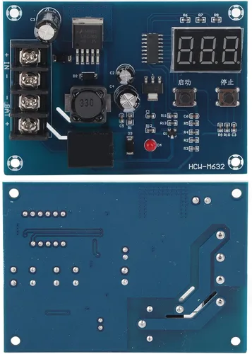 Miniatura 6 de Oumefar Carga de almacenamiento Tablero de control digital Cargador Interruptor de desconexión Carga sobre módulo de descarga para batería de litio