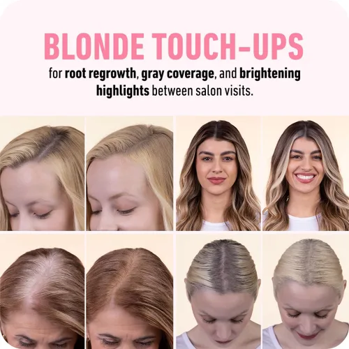 Miniatura 5 de BOLDIFY Polvo de línea capilar (GRANDE, 10g) - Color de cabello para retoque de raíces para cobertura de canas - Polvo para el cabello que oculta