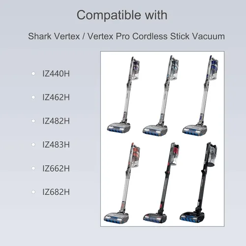 Miniatura 2 de Cargador para Shark DK33-288080H-U compatible con Shark IZ462H IZ482H IZ483H IZ662H IZ662H IZ682H 1Z440H 1Z441HBRN Vertex Aspiradora inalámbrica