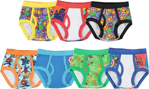Miniatura 2 de Marvel Hero Toddler Boy Briefs in 7pk