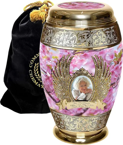 Miniatura 30 de Urnas de Cremación Conmemorativas para Cenizas Humanas Adultas Femeninas - Urnas Personalizadas y Decorativas para Mujeres - Urnas Bellamente Hechas