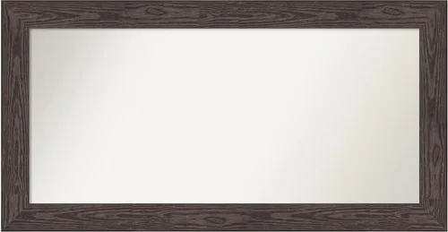 Miniatura 201 de Amanti Art Espejo personalizado, espejo de baño negro puente, espejo de pared o espejo de tocador de baño sobre el fregadero (26 x 26 pulgadas)