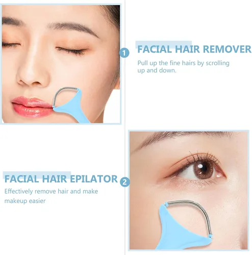 Miniatura 6 de Eliminador de vello facial Spring Face Dispositivo de eliminación de rodillos de pelo Herramienta de eliminación de cara Depiladora facial