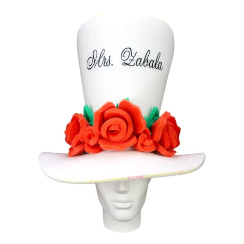 Miniatura 35 de FOAM PARTY HATS: Venezuela Bride Hat - Wedding Party Hat - Hora Loca Hat - Bachelorette Party Hat - Bridal Shower Hat - Wedding Hair Vine Hat
