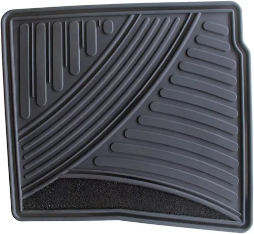 Miniatura 6 de Juego completo de alfombrillas para Nissan Sentra OEM originales para todo tipo de clima, resistentes (2014, 2015, 2016, 2017, 2018, 2019) (negro)