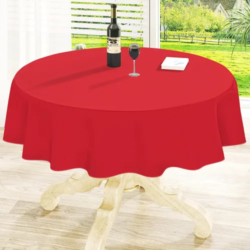 Miniatura 37 de homing - Mantel cuadrado de vinilo, mantel de plástico impermeable y a prueba de derrames con respaldo de franela, cubierta de mesa fácil de limpiar