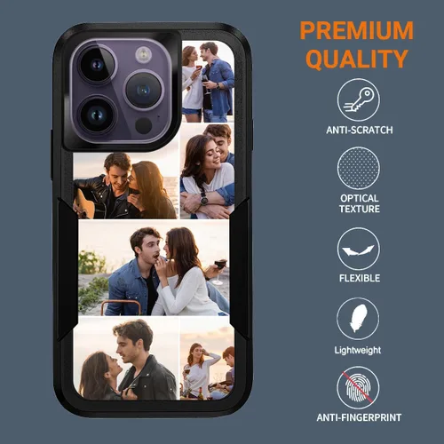 Miniatura 7 de Funda personalizada para teléfono con fotos para iPhone 17 Pro Max Air 16 11 15 14 13 Plus 12 con protección MagSafe personalizada resistente, a