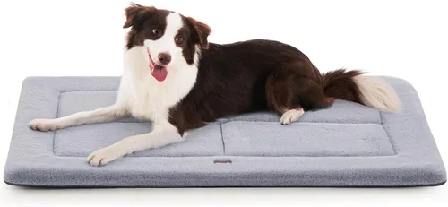Miniatura 26 de Made4Pets Cojín Cama para Jaula de Perros Medianos y Grandes, Lavable y Reversible, Tapete Antideslizante para Perrera para un Sueño Acogedor, Cama